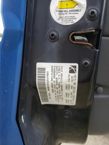 1G8AJ52F54Z196206 - 2004 SATURN ION LEVEL BLUE photo 10