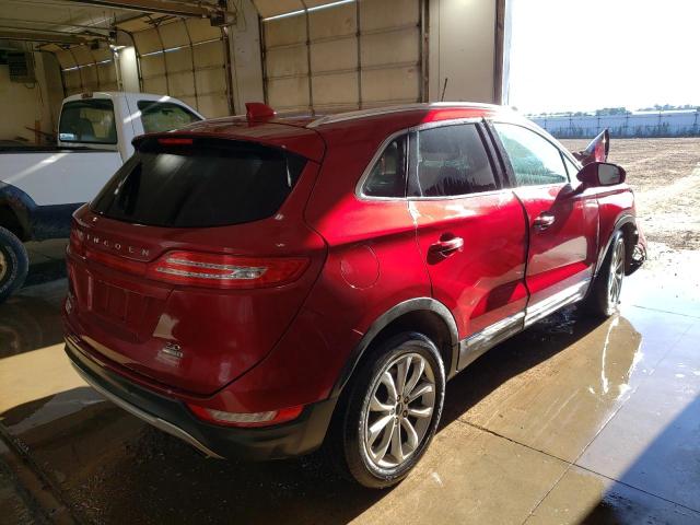 5LMCJ2C95GUJ14992 - 2016 LINCOLN MKC SELECT RED photo 4