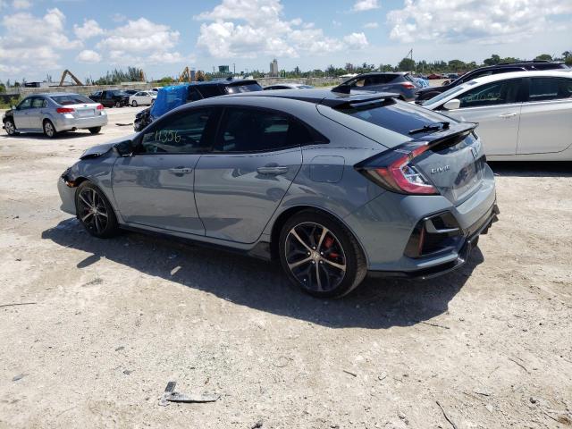SHHFK7H43MU204382 - 2021 HONDA CIVIC SPOR GRAY photo 3