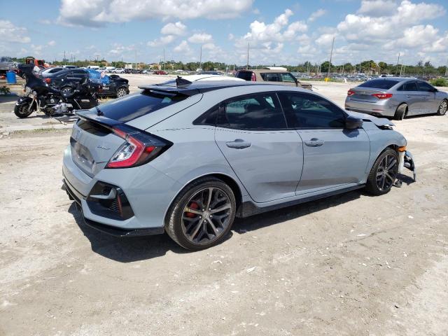 SHHFK7H43MU204382 - 2021 HONDA CIVIC SPOR GRAY photo 4