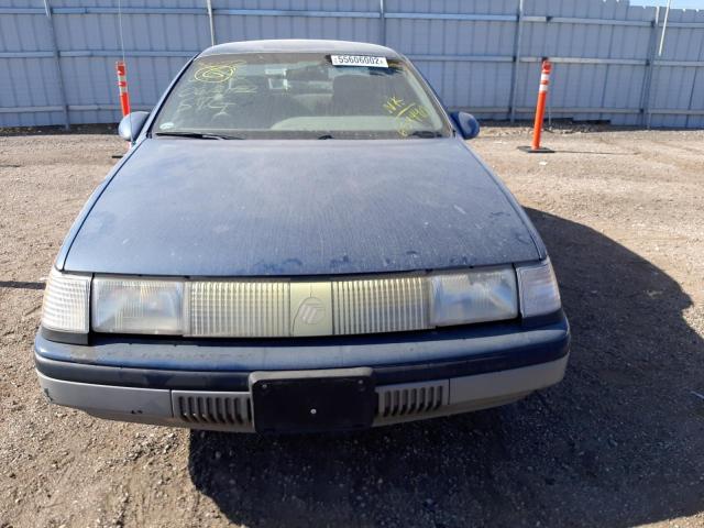 1MEBP87U3GG654440 - 1986 MERCURY SABLE BLUE photo 9