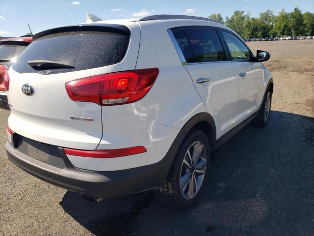 KNDPCCA62E7654345 - 2014 KIA SPORTAGE S WHITE photo 4