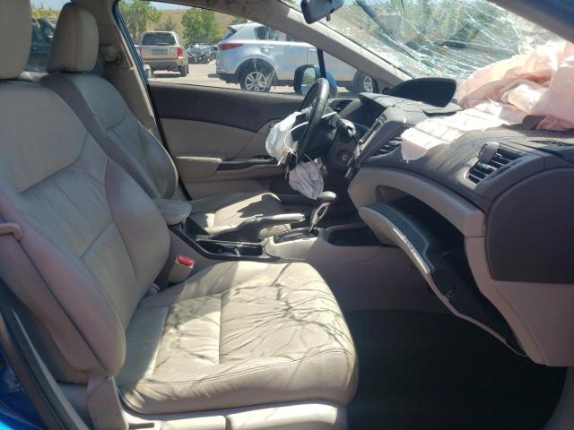 19XFB2F90CE313082 - 2012 HONDA CIVIC EXL Mavi foto 5