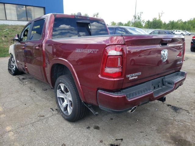 1C6SRFJT2NN366196 - 2022 RAM 1500 LARAM BURGUNDY photo 3