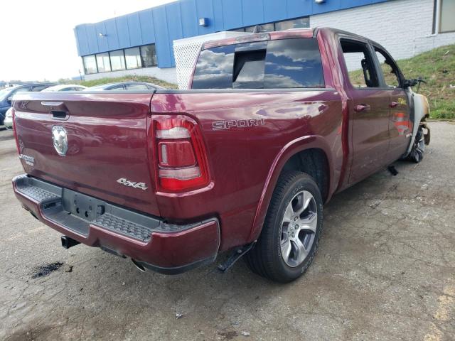 1C6SRFJT2NN366196 - 2022 RAM 1500 LARAM BURGUNDY photo 4