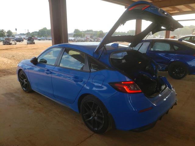19XFL2H84NE007300 - 2022 HONDA CIVIC SPOR BLUE photo 3