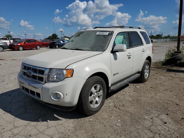 1FMCU4K36AKC52529 - 2010 FORD ESCAPE HYB WHITE photo 2