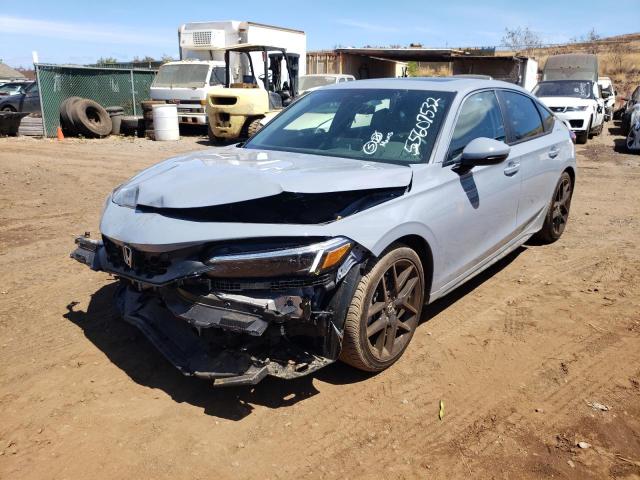 19XFL1H88NE003180 - 2022 HONDA CIVIC SPOR 灰色 照片 2