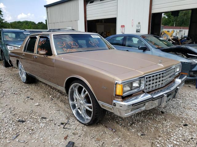 1G1BN69H0FH123290 - 1985 CHEVROLET CAPRICE CL BROWN photo 1