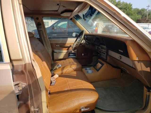 1G1BN69H0FH123290 - 1985 CHEVROLET CAPRICE CL BROWN photo 5