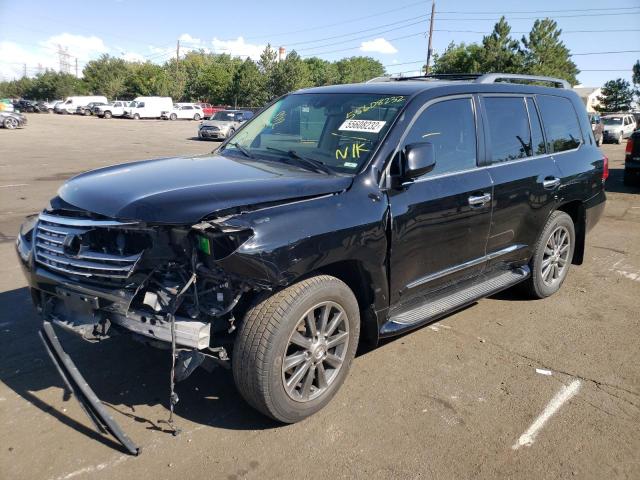 JTJHY7AX0B4083504 - 2011 LEXUS LX 570 BLACK photo 2