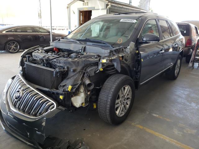 5GAKRAKD0EJ249759 - 2014 BUICK ENCLAVE GRAY photo 2