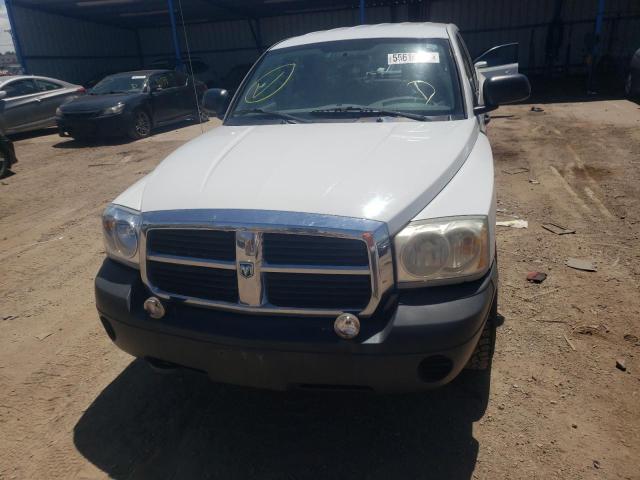 1D7HW28K46S657101 - 2006 DODGE DAKOTA QUA SILVER photo 9