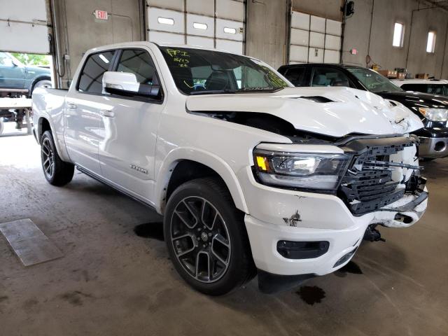 1C6SRFJT6KN908430 - 2019 RAM 1500 LARAM WHITE photo 1