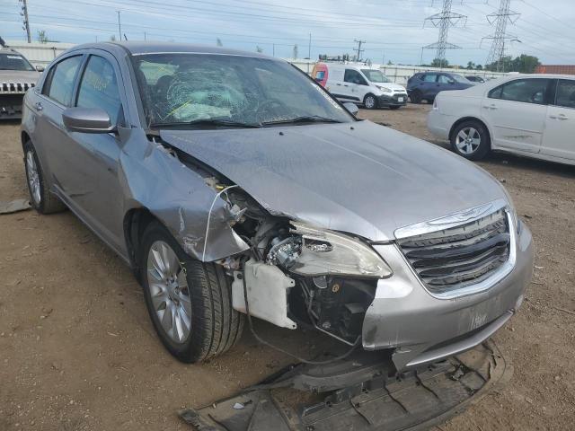 1C3CCBAB6EN121775 - 2014 CHRYSLER 200 LX SILVER photo 1