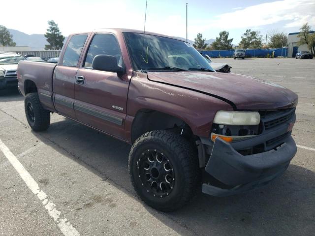 2GCEK19V5X1207115 - 1999 CHEVROLET SILVERADO BURGUNDY photo 1