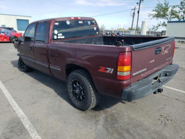 2GCEK19V5X1207115 - 1999 CHEVROLET SILVERADO BURGUNDY photo 3