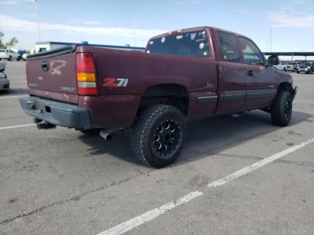 2GCEK19V5X1207115 - 1999 CHEVROLET SILVERADO BURGUNDY photo 4