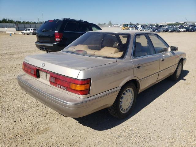 JT8VV22T3M0133477 - 1991 LEXUS ES 250 GOLD photo 4