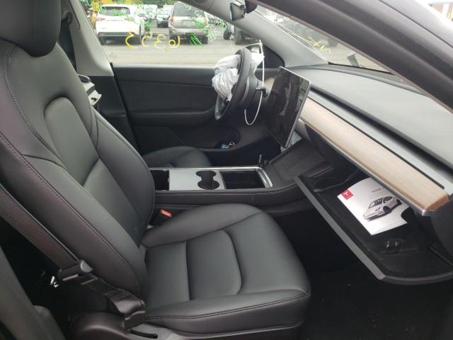 7SAYGAEE7NF454668 - 2022 TESLA MODEL Y أسود صورة 5