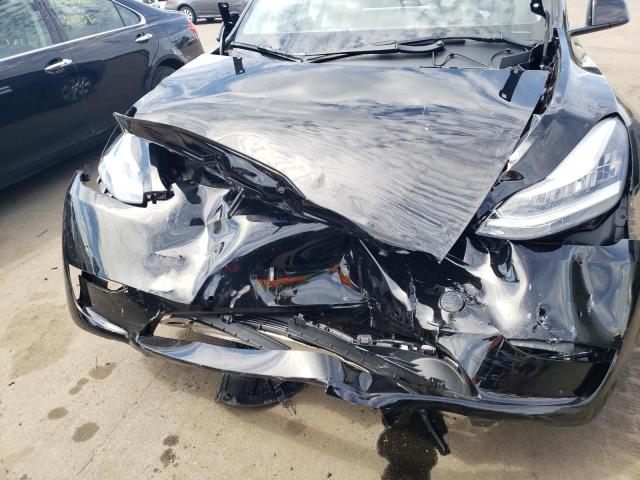 7SAYGAEE7NF454668 - 2022 TESLA MODEL Y أسود صورة 9