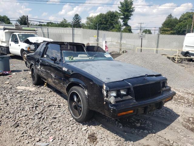 1G4GJ11A7HP434942 - 1987 BUICK REGAL 黑色 照片 1