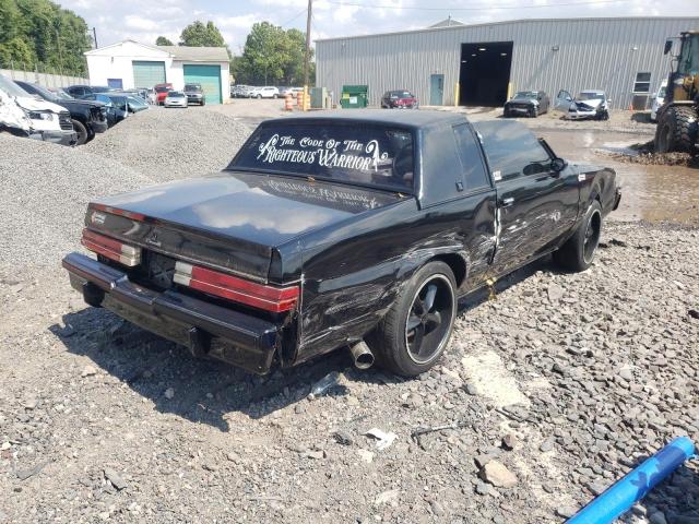 1G4GJ11A7HP434942 - 1987 BUICK REGAL 黑色 照片 4