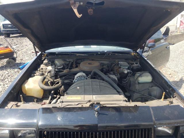 1G4GJ11A7HP434942 - 1987 BUICK REGAL 黑色 照片 7