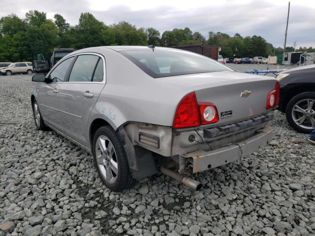 1G1ZH57B58F265051 - 2008 CHEVROLET MALIBU 1LT SILVER photo 3