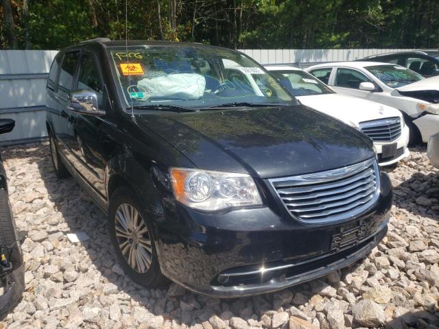 2C4RC1CG7FR601126 - 2015 CHRYSLER TOWN & COU BLACK photo 1