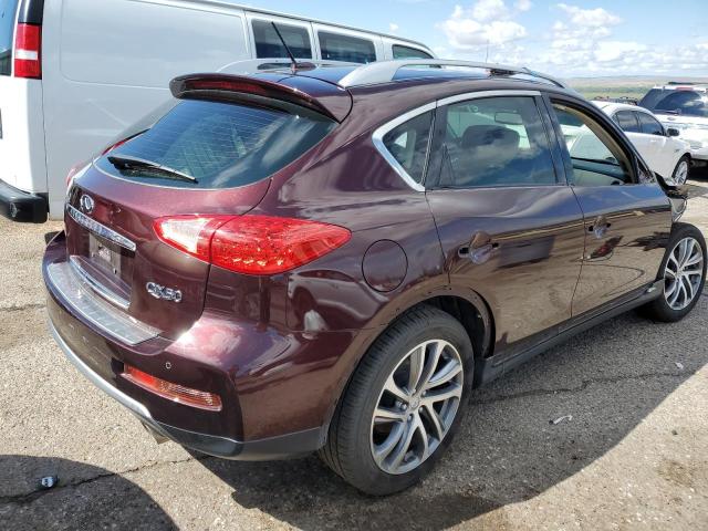 JN1BJ0RR7HM405089 - 2017 INFINITI QX50 MAROON photo 4