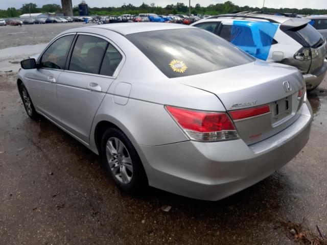 1HGCP2F44BA100938 - 2011 HONDA ACCORD LXP SILVER photo 3