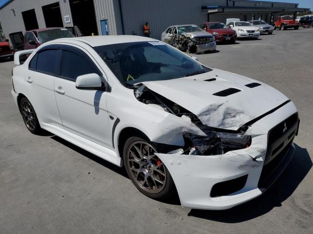 JA32W5FV6EU008495 - 2014 MITSUBISHI LANCER EVO WHITE photo 1