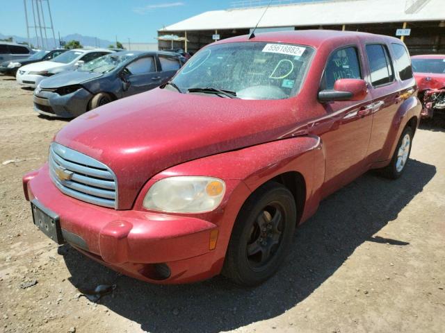 3GNBABFW1BS550601 - 2011 CHEVROLET HHR LT RED photo 2