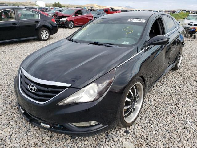 5NPEB4AC0BH296787 - 2011 HYUNDAI SONATA GLS BLACK photo 2