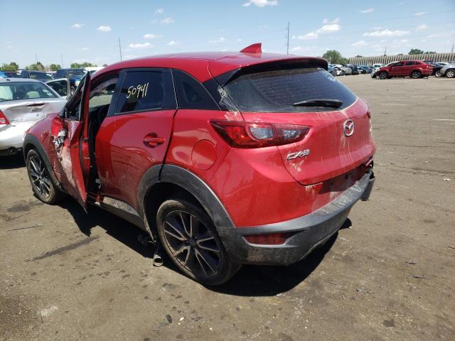 JM1DKDC74J0327093 - 2018 MAZDA CX-3 TOURI RED photo 3