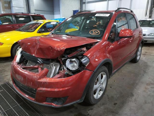 JS2YA413585104214 - 2008 SUZUKI SX4 BASE ORANGE photo 2