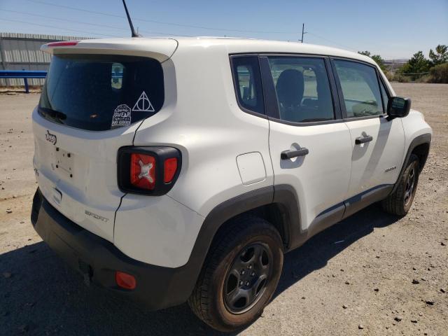 ZACNJBAB7KPK07977 - 2019 JEEP RENEGADE S WHITE photo 4