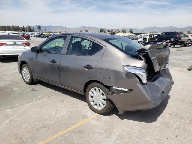 3N1CN7AP0GL816967 - 2016 NISSAN VERSA S GRAY photo 3