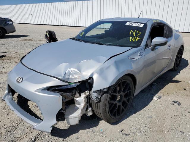 JF1ZNAA19D1728380 - 2013 TOYOTA SCION FR-S SILVER photo 2