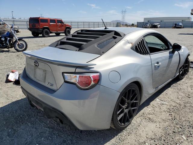 JF1ZNAA19D1728380 - 2013 TOYOTA SCION FR-S SILVER photo 4