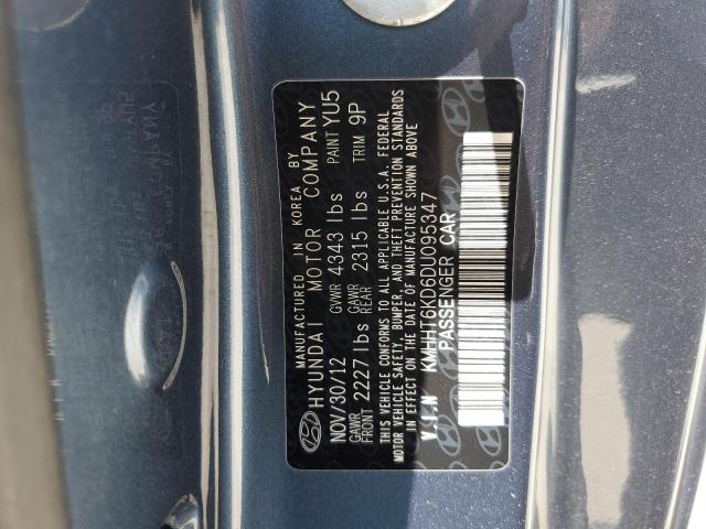 KMHHT6KD6DU095347 - 2013 HYUNDAI GENESIS COUPE 2.0T  photo 10