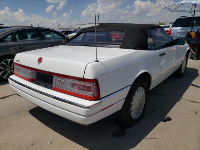 1G6VS3391PU127728 - 1993 CADILLAC ALLANTE WHITE photo 4