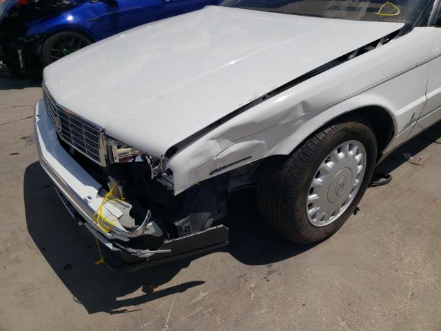 1G6VS3391PU127728 - 1993 CADILLAC ALLANTE WHITE photo 9