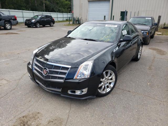 1G6DV57VX80211268 - 2008 CADILLAC CTS HI FEA BLACK photo 2