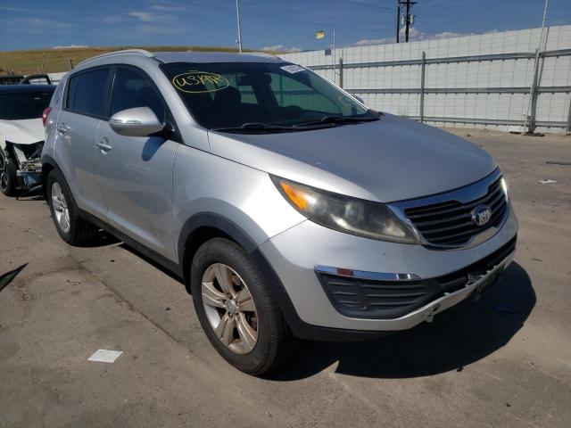 KNDPB3A20D7423278 - 2013 KIA SPORTAGE B SILVER photo 1