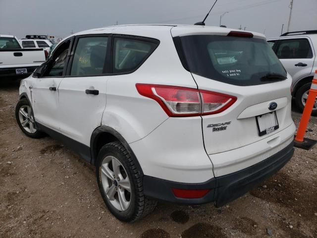 1FMCU0F77EUE39438 - 2014 FORD ESCAPE S WHITE photo 3