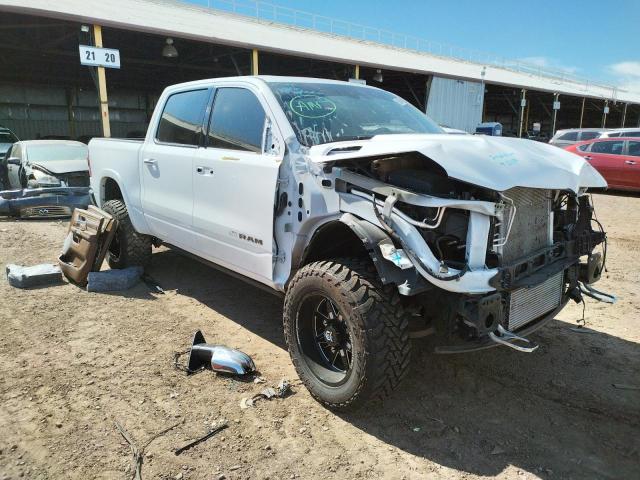 1C6SRFKM1MN619093 - 2021 RAM 1500 LONGH WHITE photo 1