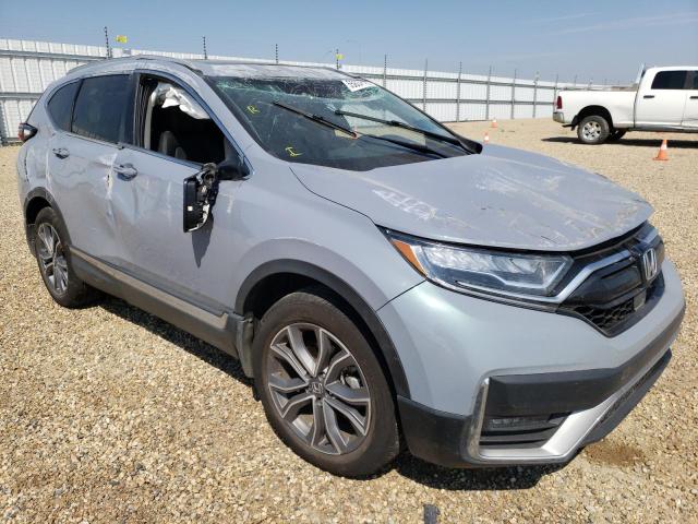 2HKRW2H94MH231609 - 2021 HONDA CR-V TOURI GRAY photo 1