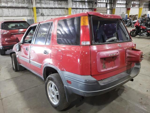 JHLRD2844XC007592 - 1999 HONDA CR-V LX RED photo 3